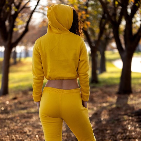 Iconic Teecart Hoodie Crop Set - Picture 3 of 5